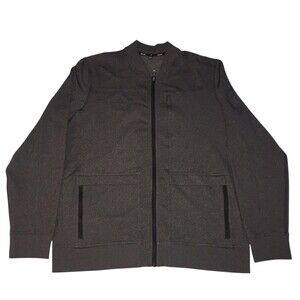 Public Rec Men’s Jacket  XXL Crosstown Bomber Full Zip Athletic Heather Gray 2XL